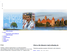 Tablet Screenshot of litwa-wycieczki.pl